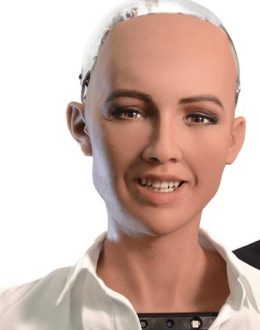 sophia the robot by hanson robotics