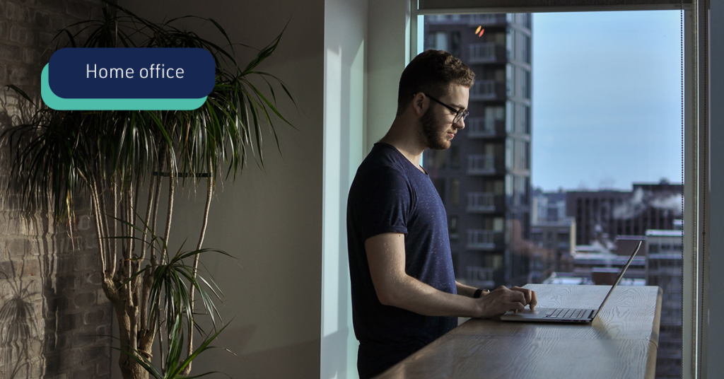 Home office: working remotely